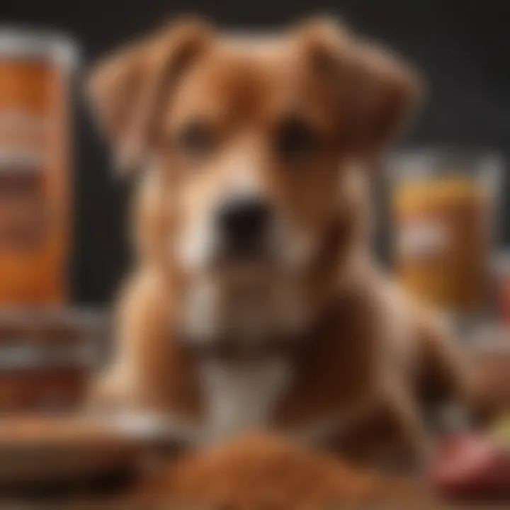 High-quality dog food ingredients