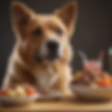 Suitability of Science Diet for Various Dog Breeds Illustration of different dog breeds enjoying food