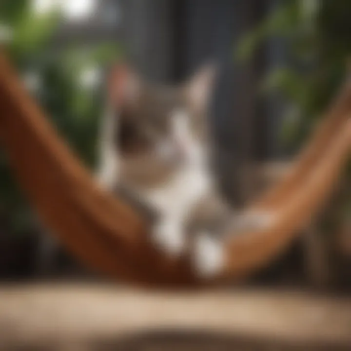 Comparison chart of cat hammock features