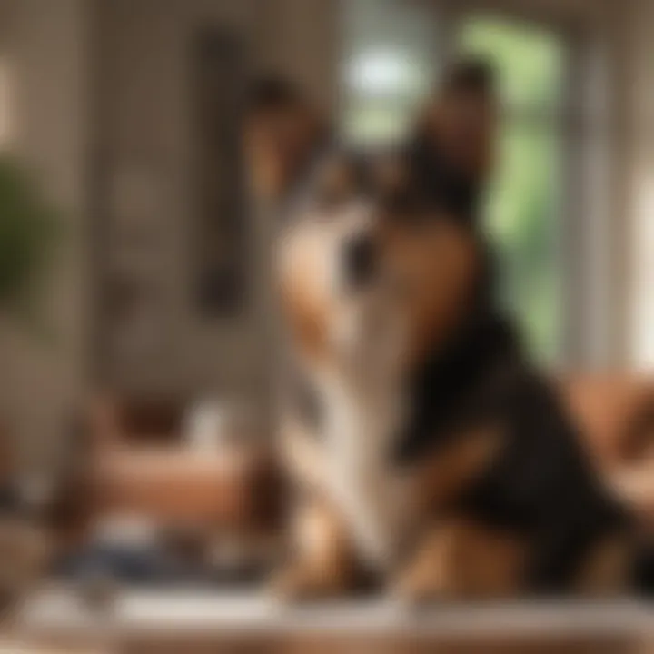 A pet owner reviewing policy documents, highlighting informed decision-making