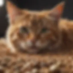 Natural materials for cat litter alternatives