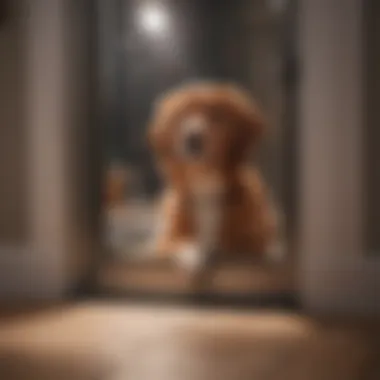 A visual representation of security features in automatic doggy doors