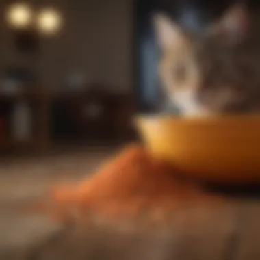 Traditional vs. Chewy Lightweight Cat Litter A comparison of traditional and chewy lightweight cat litter in different containers