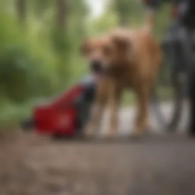 Dog Training for Pulling a Bike Trailer Training a dog to pull a bike trailer in a safe environment