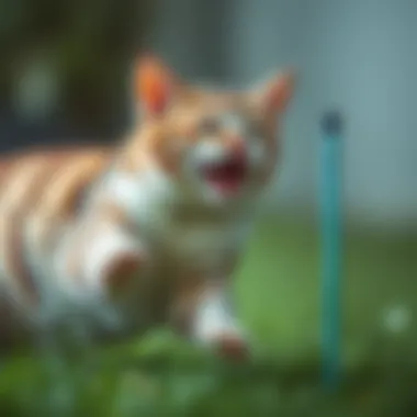 The Result of Improved Joint Health in Cats A cat engaging actively in play