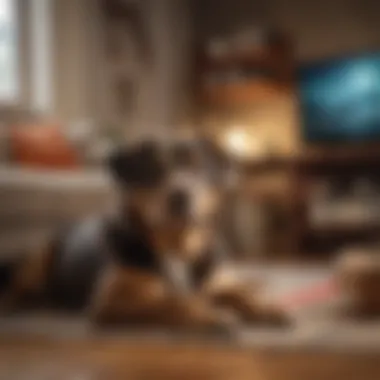 Creating a Cozy Home for Mixed Breeds A cozy home environment for a mixed breed dog