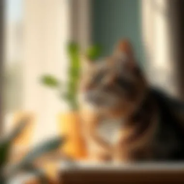 Creating a Cat-Friendly Environment A serene space designed for cats