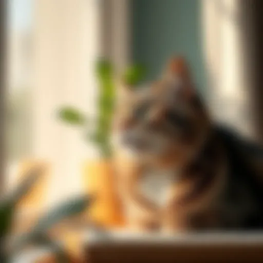 Creating a Cat-Friendly Environment A serene space designed for cats