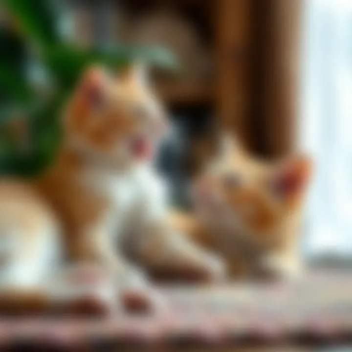 The Importance of Social Interactions for Cats Two cats interacting playfully