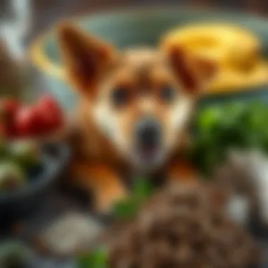 Nutritional Ingredients for Healthy Pets Fresh and nutritious ingredients used in dog food formulations