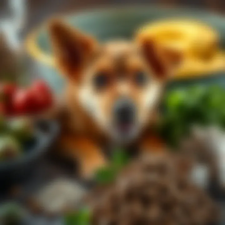 Nutritional Ingredients for Healthy Pets Fresh and nutritious ingredients used in dog food formulations