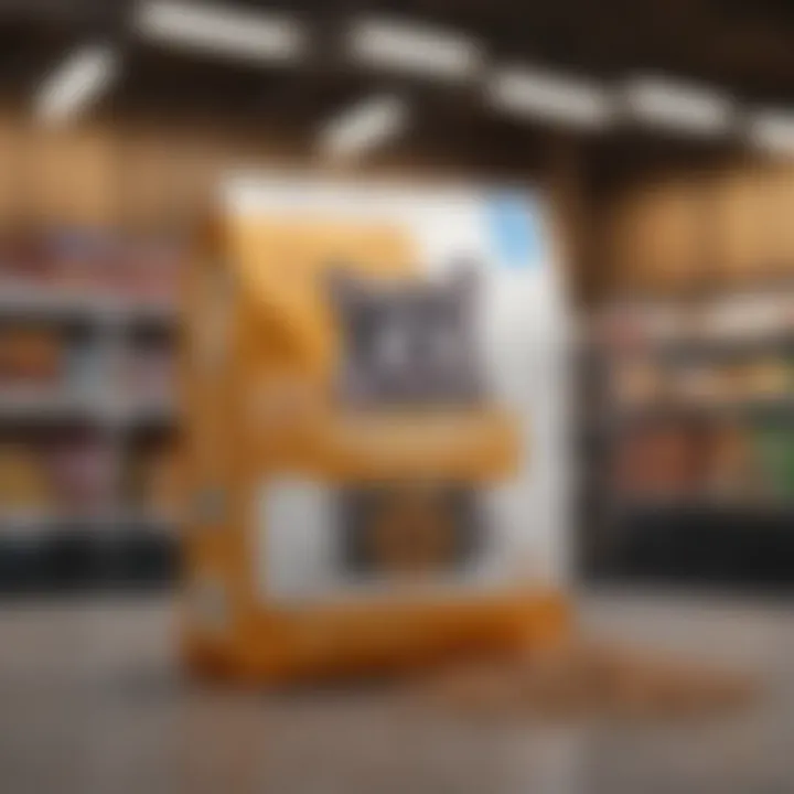 Different pet food options available at Walmart
