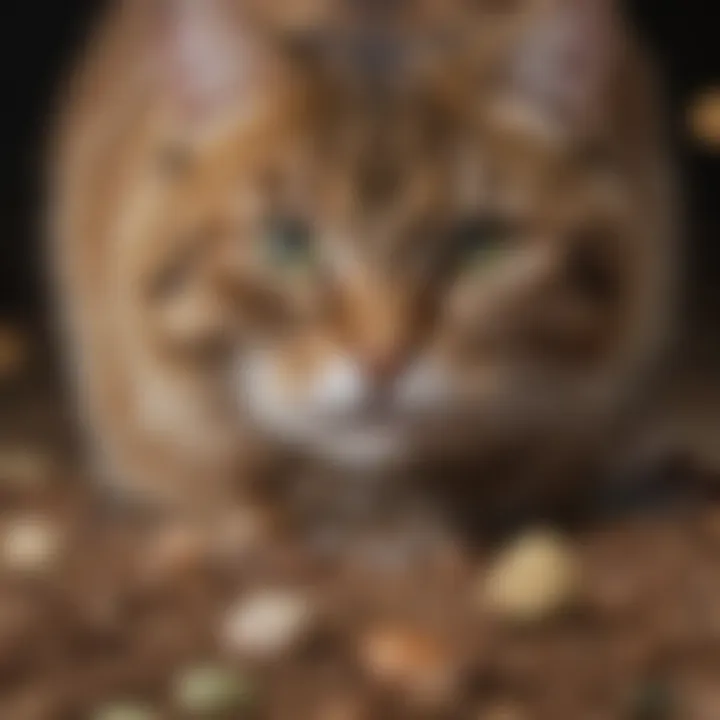 A comparison chart of top-rated compostable cat litter products.