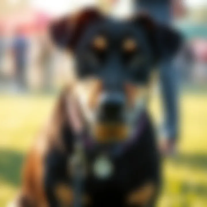 A community event hosted by the Humane Society promoting animal welfare