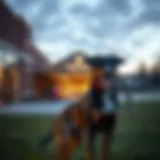 A serene view of the Western Pennsylvania Humane Society facility