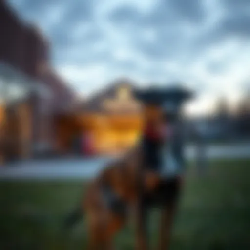 A serene view of the Western Pennsylvania Humane Society facility