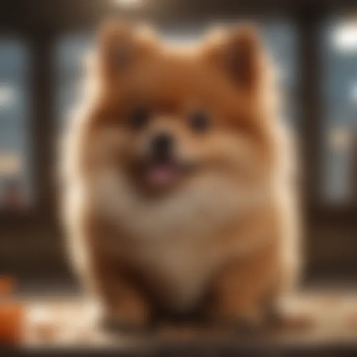 Important nutritional components for Pomeranian puppies