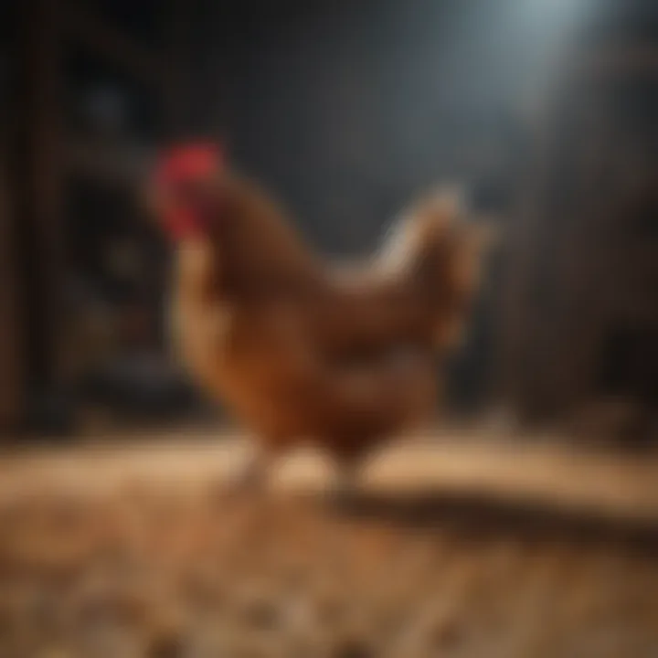 Different types of chicken feed for various stages