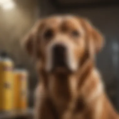 Choosing the Right Shampoo Ingredients Selection of dog shampoos highlighting ingredients