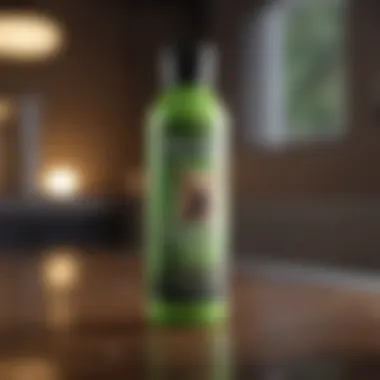 Furminator Shampoo Product Overview Furminator shampoo bottle with vibrant label