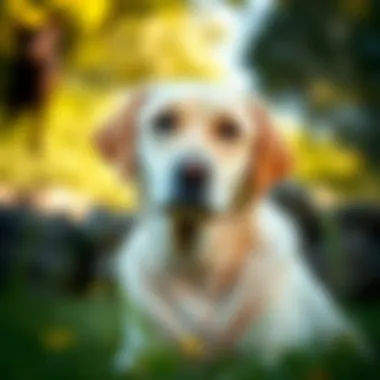 The Benefits of Proper Grooming for Labradors A well-groomed Labrador Retriever in a natural setting