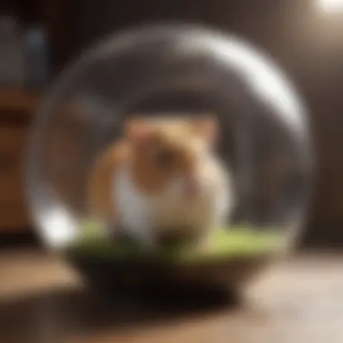 Alternatives for Environmental Enrichment for Hamsters Alternatives to traditional hamster balls on display