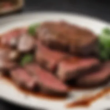 Freshly Cooked Beef Liver Meal Freshly cooked beef liver served for dogs and cats