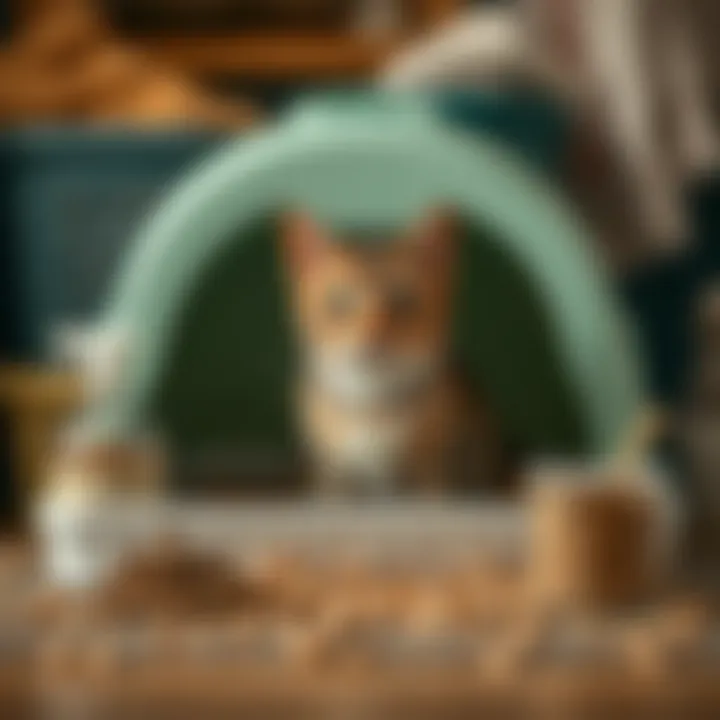 Litter Box Essentials Essential supplies for litter box maintenance