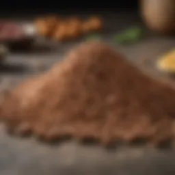 Essential ingredients for homemade dog food pellets including grains and meats