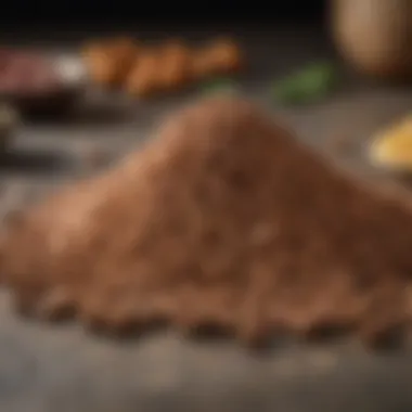 Essential ingredients for homemade dog food pellets including grains and meats