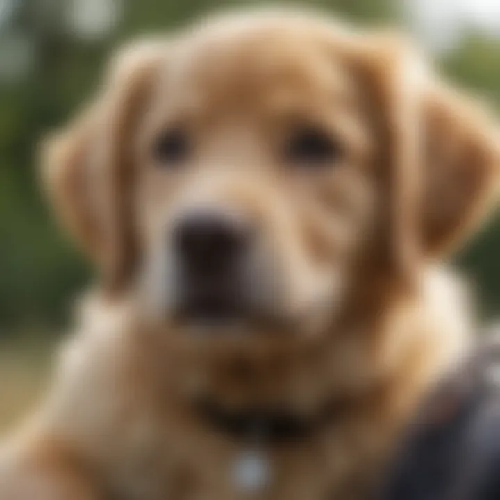Puppy owner seeking professional help with a trainer