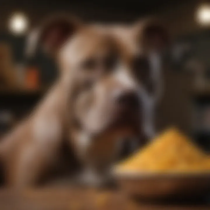 Healthy dog food ingredients beneficial for Pitbulls