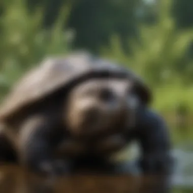 Care Requirements for Hypo Snapping Turtles An infographic depicting the care requirements for hypo snapping turtles.