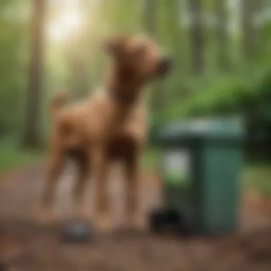 Smart dog waste tracking device