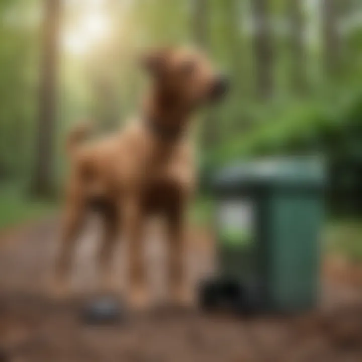 Smart dog waste tracking device