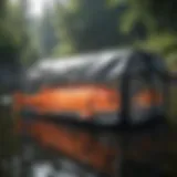 Durable large fish transport bag designed for safe aquatic life transit