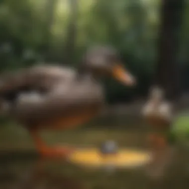 Comparison of different types of layer feed for ducks