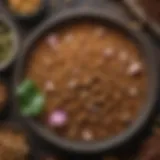 Various ingredients used in Lotus Dog Food showcasing quality and nutrition