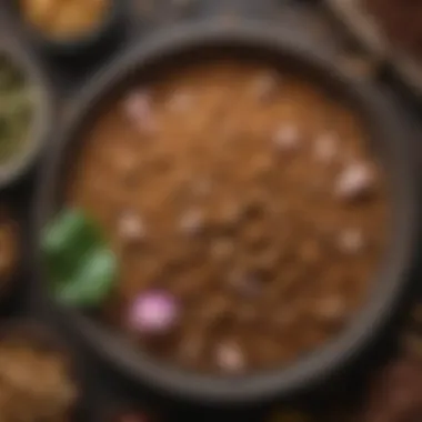 Various ingredients used in Lotus Dog Food showcasing quality and nutrition