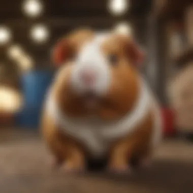 Guinea pig adoption options at a rescue