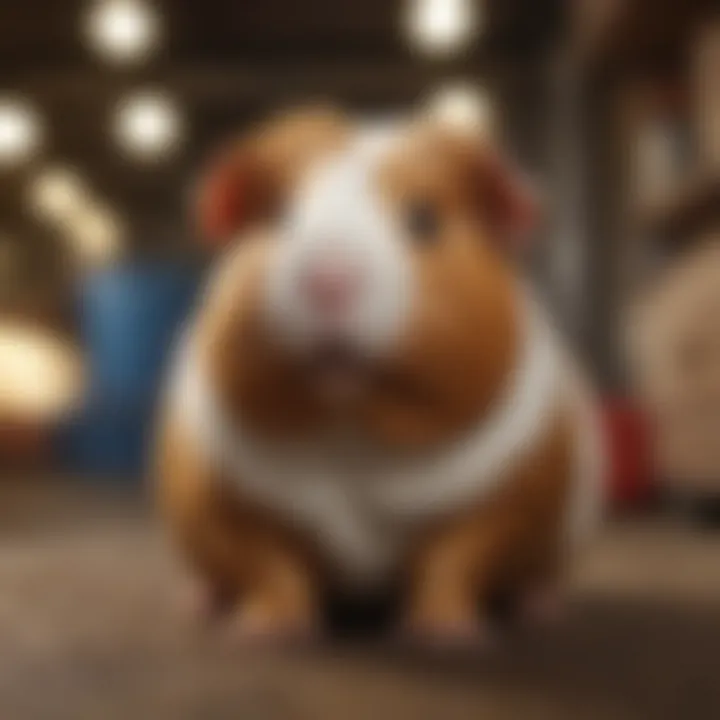Guinea pig adoption options at a rescue