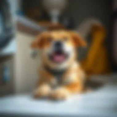 A well-maintained washer with minimal pet hair buildup