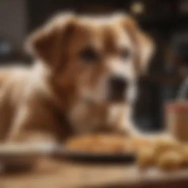 Nutritional Benefits for Senior Dogs Senior dog enjoying nutritious food