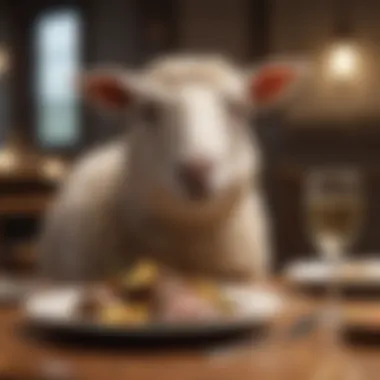 Pet enjoying Pure Balance Lamb Dinner