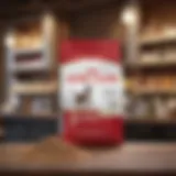 Inspection of high-quality ingredients in pet food