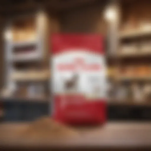 Inspection of high-quality ingredients in pet food
