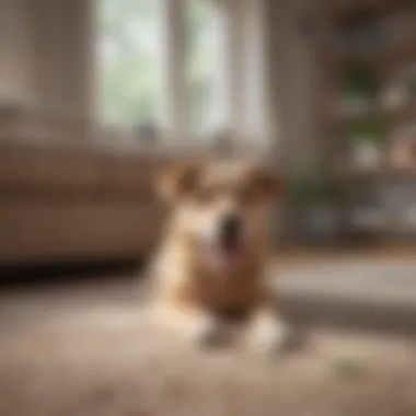 A clean carpet showcasing the effectiveness of pet stain removal