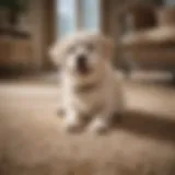 A variety of carpet detergents specifically designed for pet stains and odors