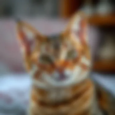 Identifying Stress Indicators in Cats Cat displaying signs of stress