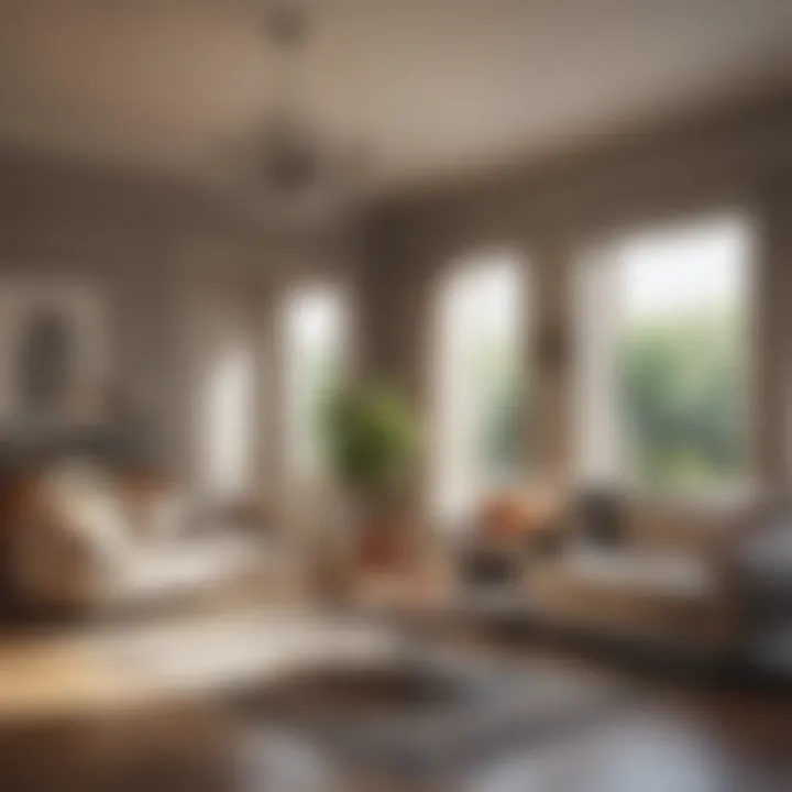 A peaceful living room with cat-friendly designs